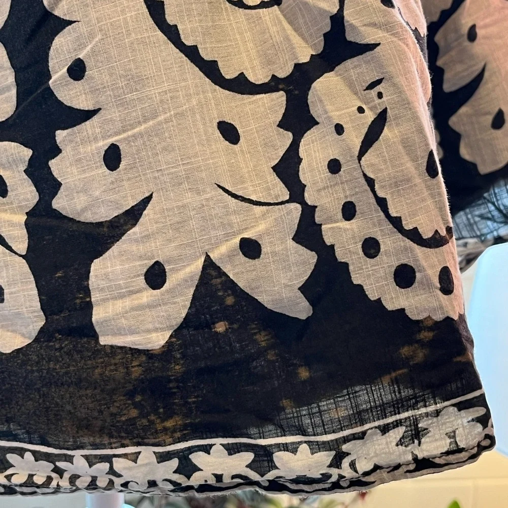 Sea New York Black and Cream Midi Dress - Picture 10 of 12